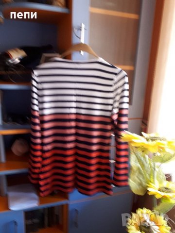 Елегантна блузка -L, снимка 3 - Блузи с дълъг ръкав и пуловери - 39541384