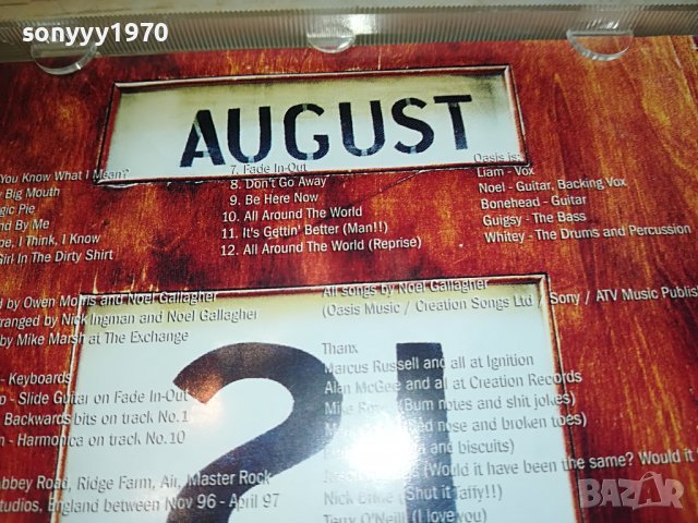 OASIS-ORIGINAL CD 2403230912, снимка 11 - CD дискове - 40116668