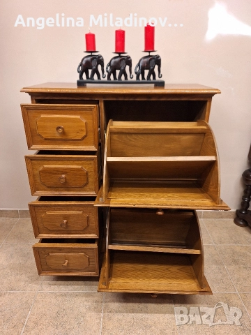Шкаф за обувки дъб, снимка 2 - Шкафове - 52818554