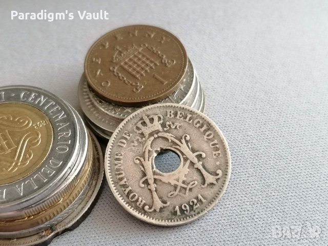 Монета - Белгия - 10 сентима | 1921г., снимка 2 - Нумизматика и бонистика - 41324469