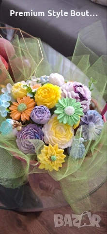 букет от свещи , снимка 3 - Декорация за дома - 53719718