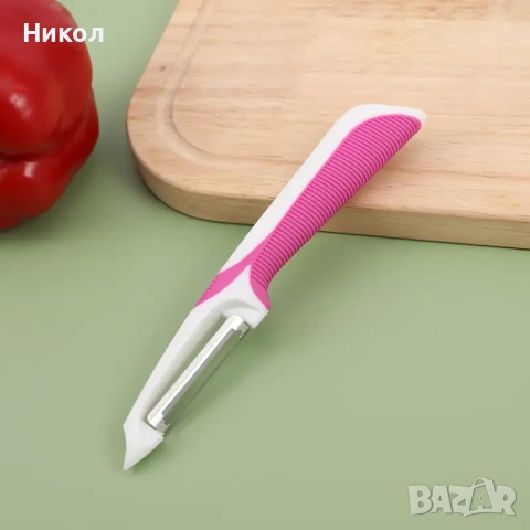 Белачка за зеленчуци, професионален нож за плодове от неръждаема стомана, снимка 5 - Прибори за хранене, готвене и сервиране - 53104294