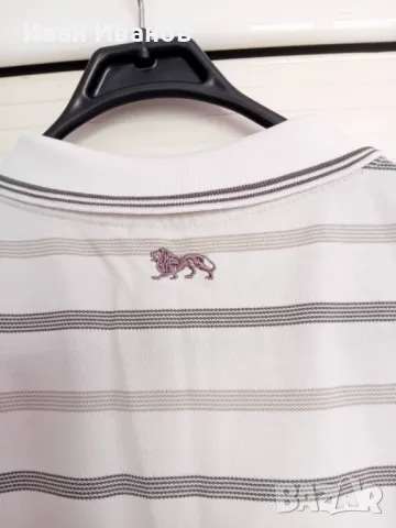 Оригинална фланелка с яка Lonsdale, снимка 2 - Тениски - 50431574