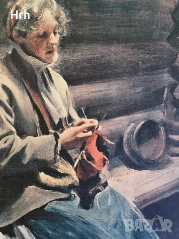 Картина - репродукция - Андерс Цорн Швеция, високо качествен принт, снимка 5 - Картини - 52149884