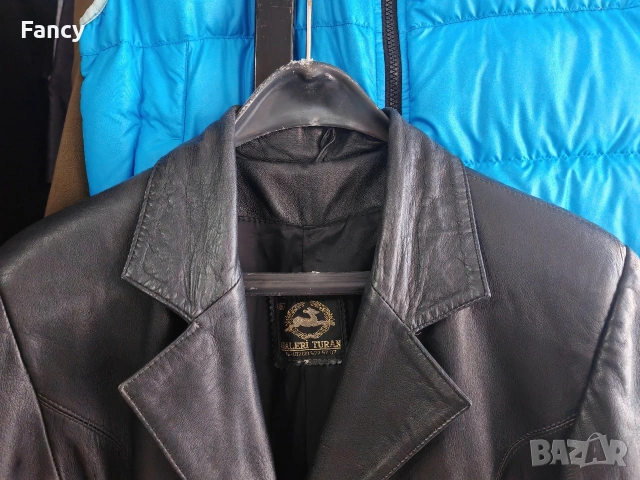 Дълго дамско кожено манто, снимка 3 - Палта, манта - 53161745