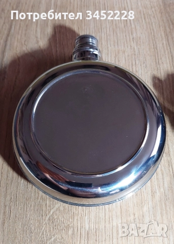 манерка с кожен калъф за ценители отлична , снимка 7 - Антикварни и старинни предмети - 51627823