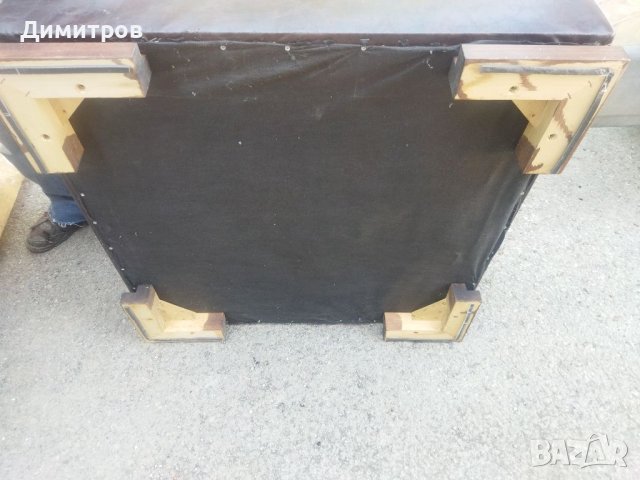Кожена табуретка 80/80/30 в Дивани и мека мебел в гр. Варна ...