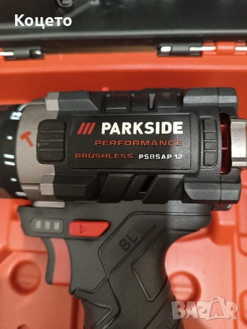 12 V Акумулаторни безчеткови винтоверти Parkside Performance, снимка 8 - Винтоверти - 53491041