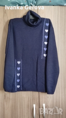 Дамска блуза,вълна и акрил от Италия 