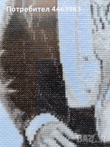 гоблен ,,Флирт ", 30/30 см, снимка 17 - Гоблени - 50851784