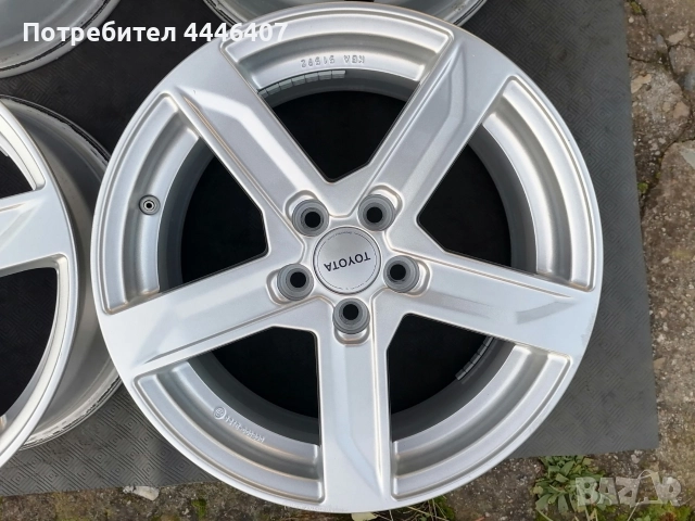 Джанти 16" 5х100 Toyota, снимка 5 - Гуми и джанти - 52795379