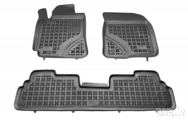 Гумени стелки Rezaw-Plast за Toyota Corolla Verso (2004-2009) - тип леген