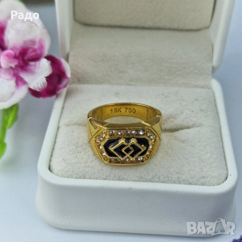 Мъжки пръстен "Black Royal Seal"