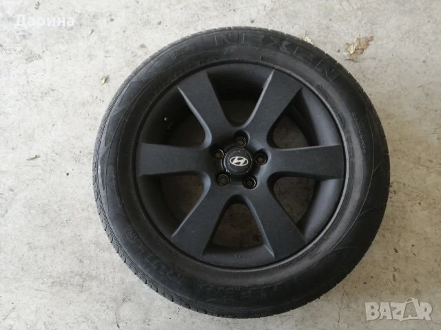 Оригинални 18" Джанти за Hyundai Santa Fe. , снимка 2 - Гуми и джанти - 53677702