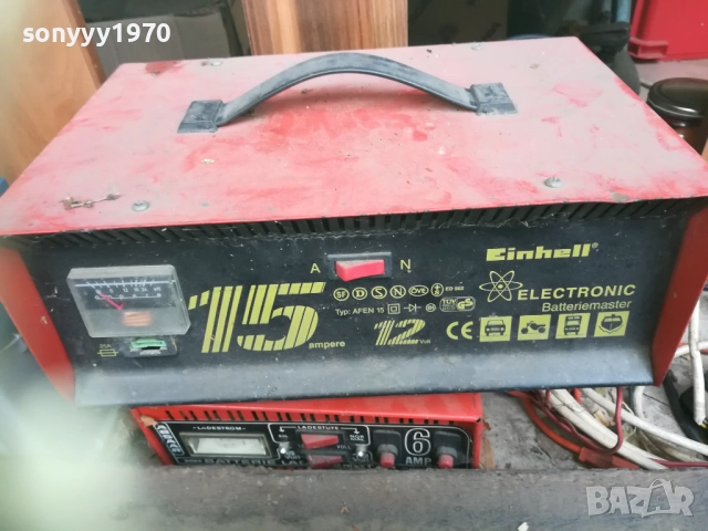 EINHEL 12V 15AMP.BATTERY CHARGER-ВНОС SWISS 0910251617