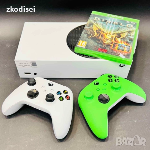 XBOX ONE S с 2бр. джойстик и 1бр. игра