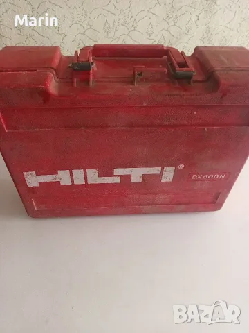 оргинална кутия от HILTI DX 600 N, снимка 3 - Резервни части за машини - 56019416