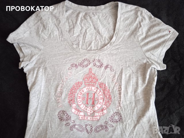 Tommy Hilfiger 100% оригинална дамска тениска, снимка 3 - Тениски - 42142457