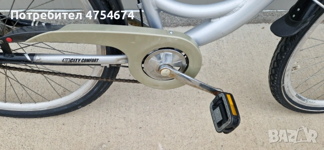 Дамски алуминиев велосипед COMFORT колело с кошница 28', снимка 3 - Велосипеди - 53781039