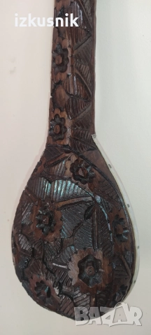Автентична, резбована балканска гусла, снимка 8 - Струнни инструменти - 52366740