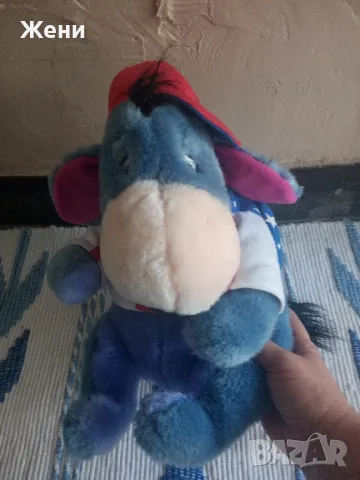 Голямо плюшено магаренце Йори от Мечо Пух Winnie the Pooh , снимка 1