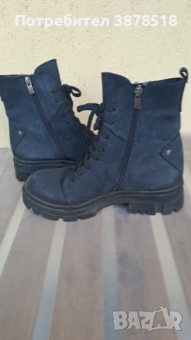 Топли дамски боти от естествена кожа номер 39