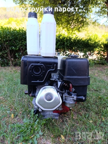 Четиритактов бензинов двигател с въздушно охлаждане, снимка 5 - Градинска техника - 52462333