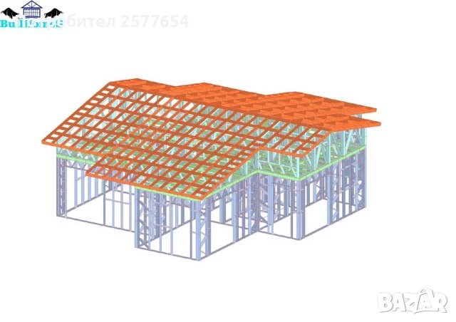 Къща,Бунгало,Преместваема къща,Сглобяеми къщи,Модулни,Жилищни-136,7м², снимка 4 - Строителни материали - 44209448