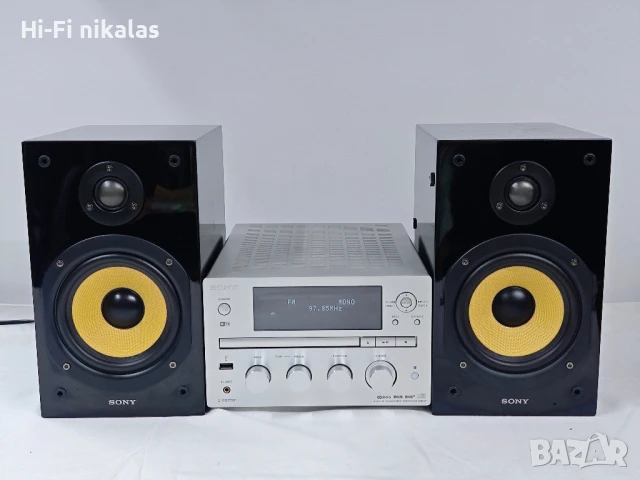 аудио система стерео уредба FM DAB радио USB CD плейър SONY HCD-G2BNiP SS-CG1, снимка 3 - Аудиосистеми - 51264428