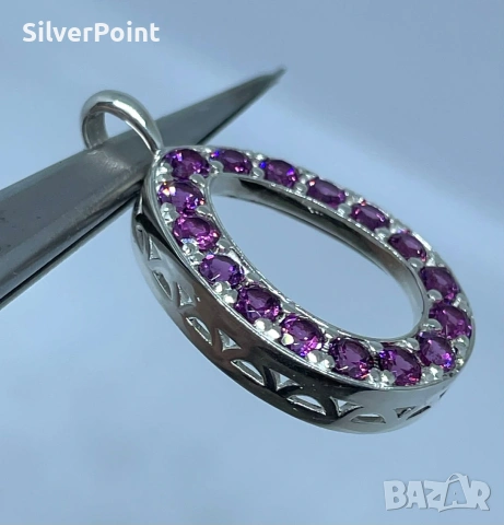 Сребърна висулка Фаберже 