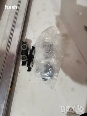 Комплект релси за плъзгащи се врати 120 кг (см 180), снимка 8 - Други стоки за дома - 48546621