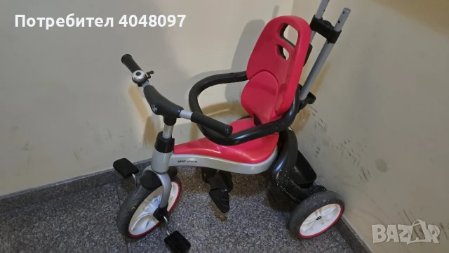 продавам детско колело триколка БМВ bmw , снимка 2 - Детски велосипеди, триколки и коли - 51304777