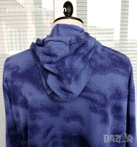 Under Armour Mens Blue Camo Hoodie мъжки спортен суичър размер XXL, снимка 7 - Спортни дрехи, екипи - 52182873