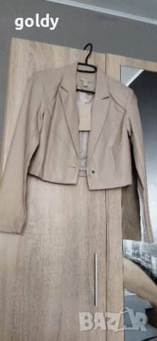 Кожено яке New Yorker  ново с етикет , снимка 3 - Якета - 42663417