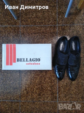Официални мъжки обувки Bellagio №45, от абитуриентския бал, снимка 2 - Официални обувки - 50804083