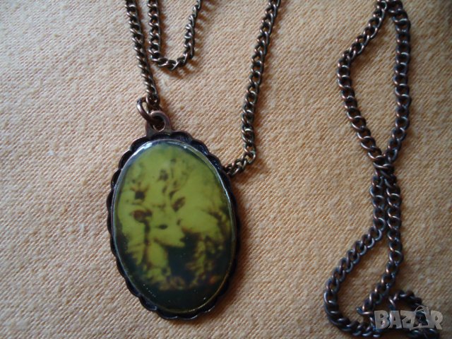 синджир с висулка елен винтидж НОВ, снимка 1