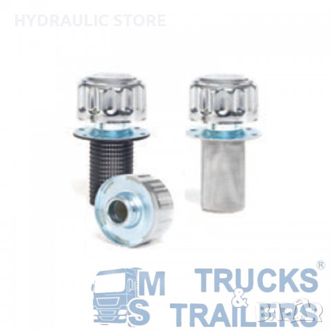 Капачка с цедка за хидравличен резервоар 1” VDK-045-M