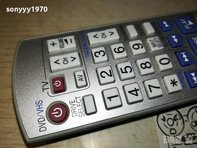 PANASONIC TV VIDEO & DVD-REMOTE-ВНОС SWISS 1110231848, снимка 7 - Дистанционни - 42525636