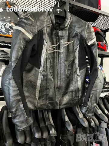 Кожено мото яке ALPINESTARS GP PLUS V2 BLACK,52-М/L ,оригинално 149.90 €