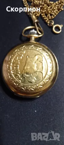 Джобен часовник - ВИМПЕЛ - Юбилеен - рядък - ПРОМОЦИЯ, снимка 6 - Джобни - 46796571