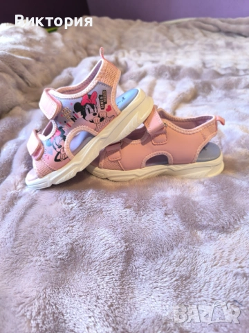 Детски сандали Мини Маус , снимка 4 - Детски сандали и чехли - 53104030