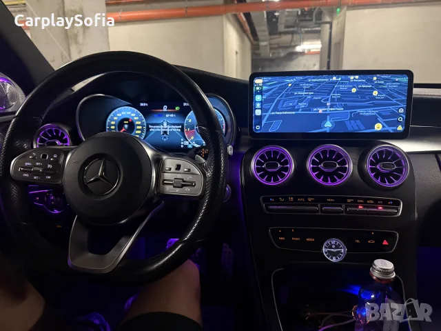 12.3” мултимедия • Touch • CarPlay • Android Auto | Дигитални километражи | Mercedes