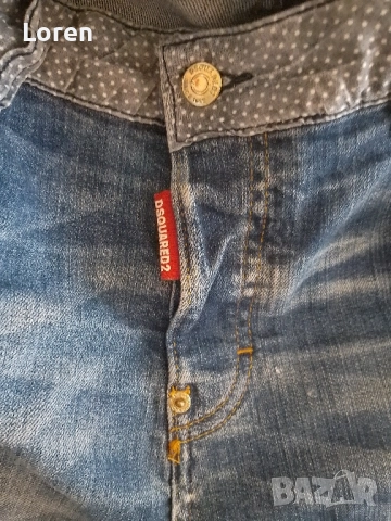 *Desquart 2*Мъжки къси дънкови панталони, снимка 7 - Панталони - 52637178