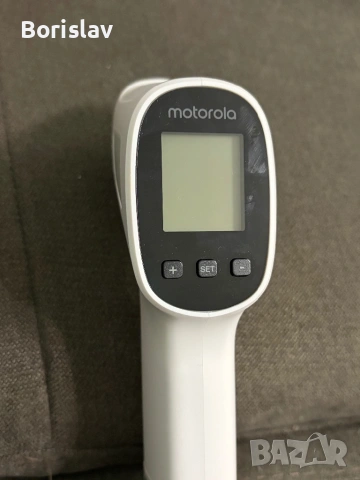 Безконтактен дигитален термометър Motorola T-93, снимка 3 - Друга електроника - 53014219