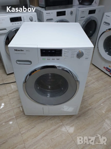 Miele Пералня - 1600rpm - TwinDos - PowerWash - Миеле 12м Гаранция, снимка 13 - Перални - 53253369