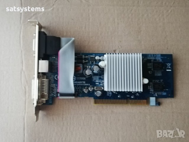 Видео карта ATi Radeon Gigabyte R9550 128MB GDDR2 64bit AGP, снимка 5 - Видеокарти - 34033571