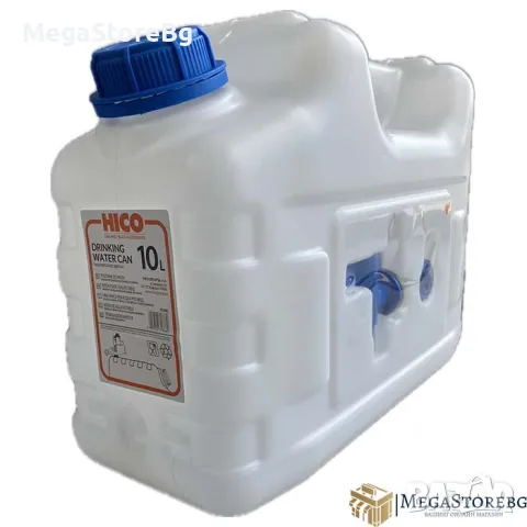 Туба за вода с пластмасов кран POJ001 (10 литра)