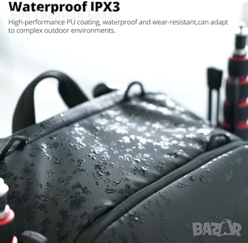 Нова Професионална водоустойчива раница за фотоапарат камера аксесоари, снимка 8 - Чанти, стативи, аксесоари - 51913391