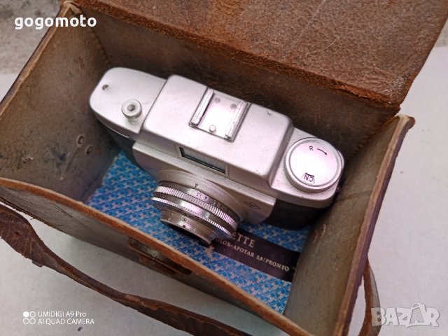 стар оригинален немски фотоапарат agfa + оригинален калъф+ оригинална книжка упътване , снимка 5 - Други ценни предмети - 41903491