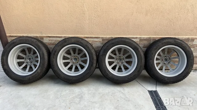 Джанти + Зимни гуми MAZDA CX-5 17/225/65 DOT: 1824 - ПЕРФЕКТНИ !!!, снимка 2 - Гуми и джанти - 55826100